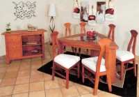 Comedor con 6 sillas Terrarium